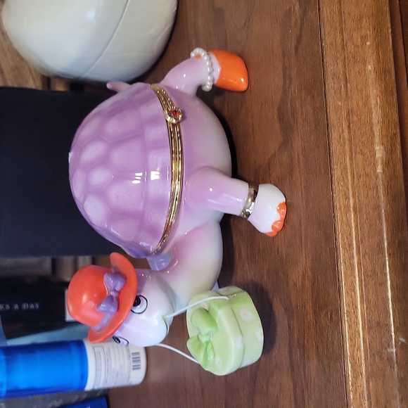 Set of 2 Turtle music boxes - Picture 2 of 4